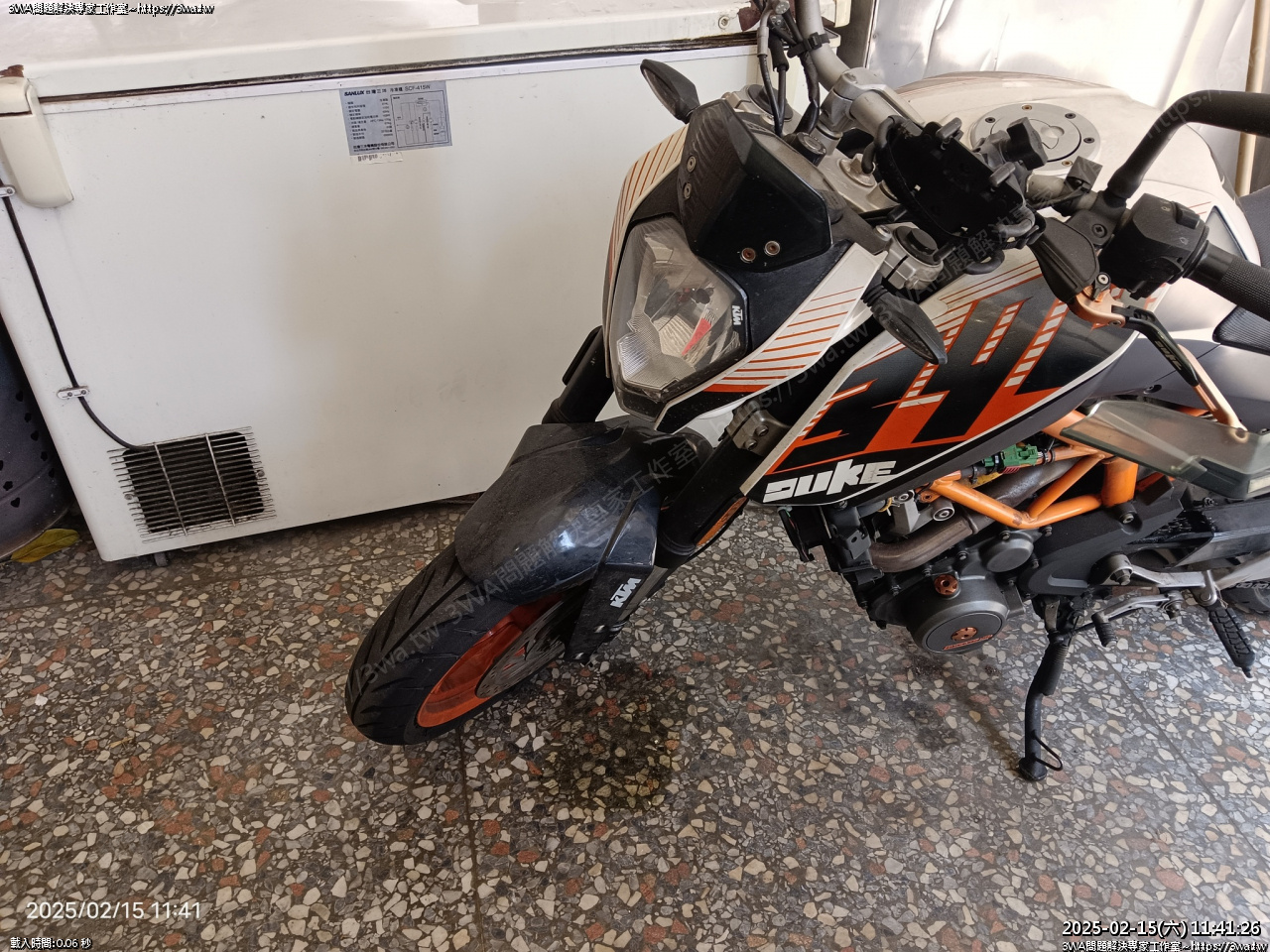 KTM Duke 390 前叉漏油維修更換前叉油封