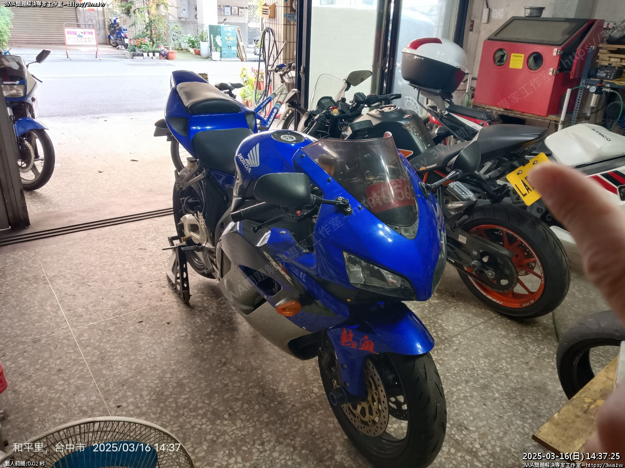 CBR1000RR 引擎怪聲內鏈調整器維修