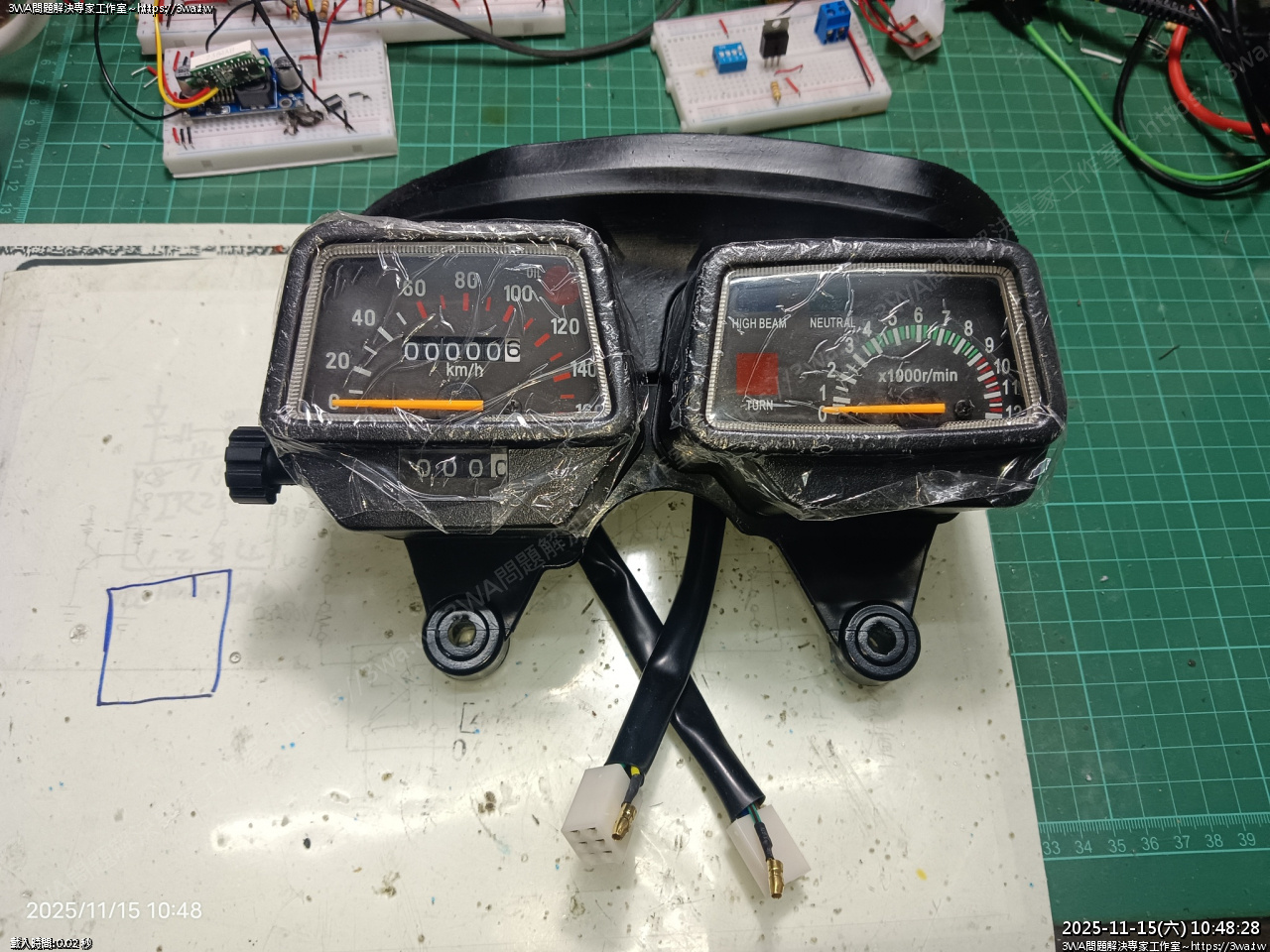 VR150 改 DT125 碼表