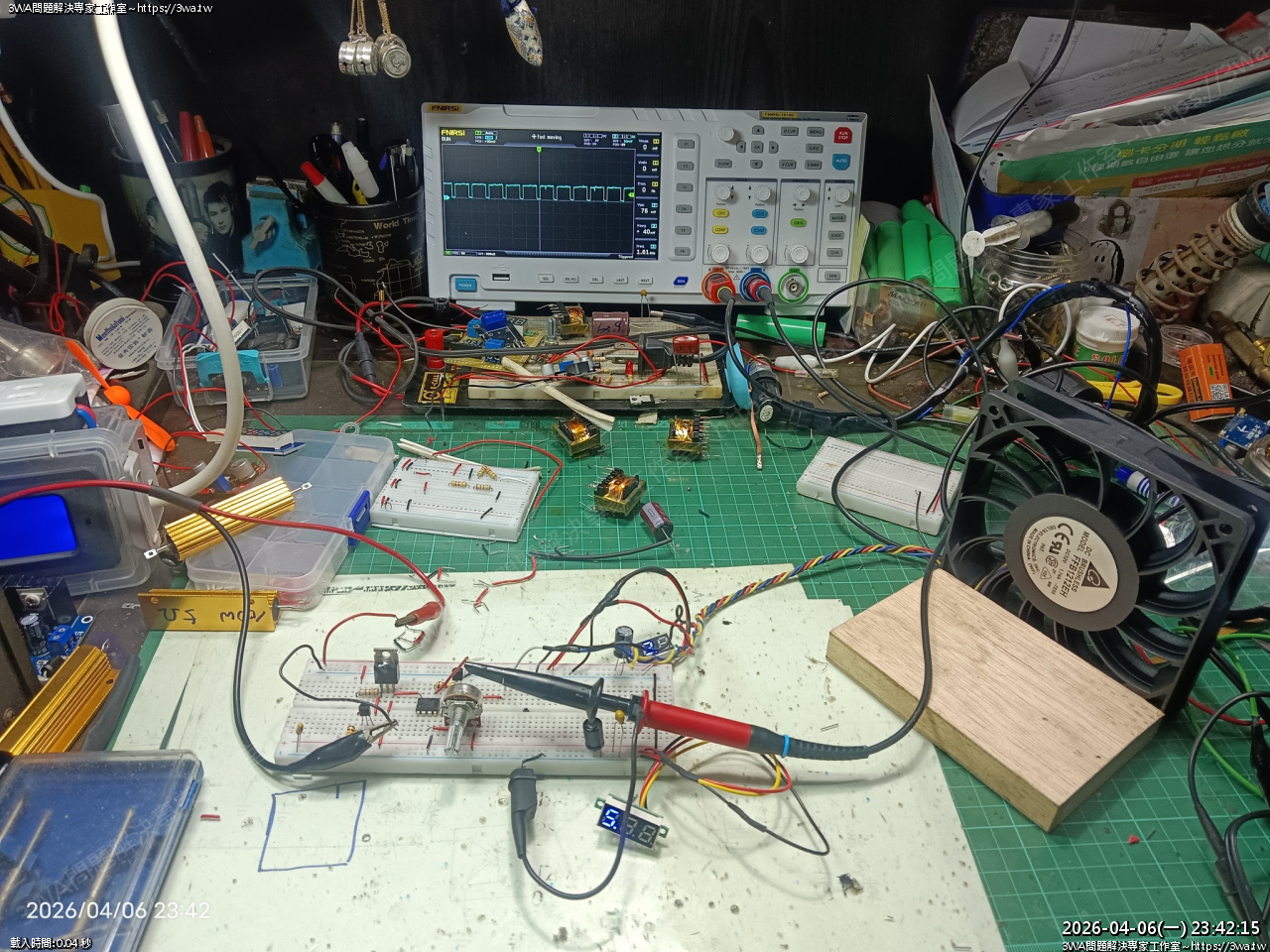 ATTiny85輸出25KHz有占空比的 PWM 控制四線式風扇